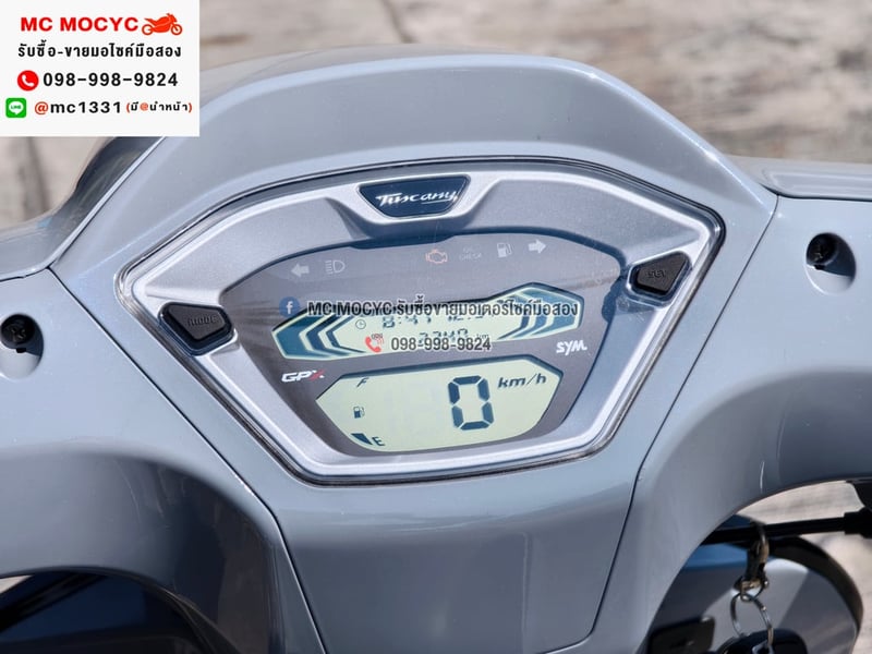 Gpx Tuscany รุ่นTop keyless 2024 ไมล์ 2000โล รถบ้านมือเดียว No1364