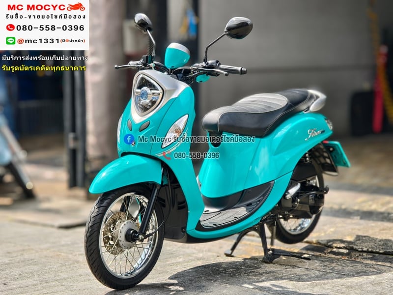 Fino 125i 2023 เลขไมล์9000โล รถบ้านแท้มือเดียว เครื่องท่อเดิมอุปกรณ์ติดรถมีครบ NO1259