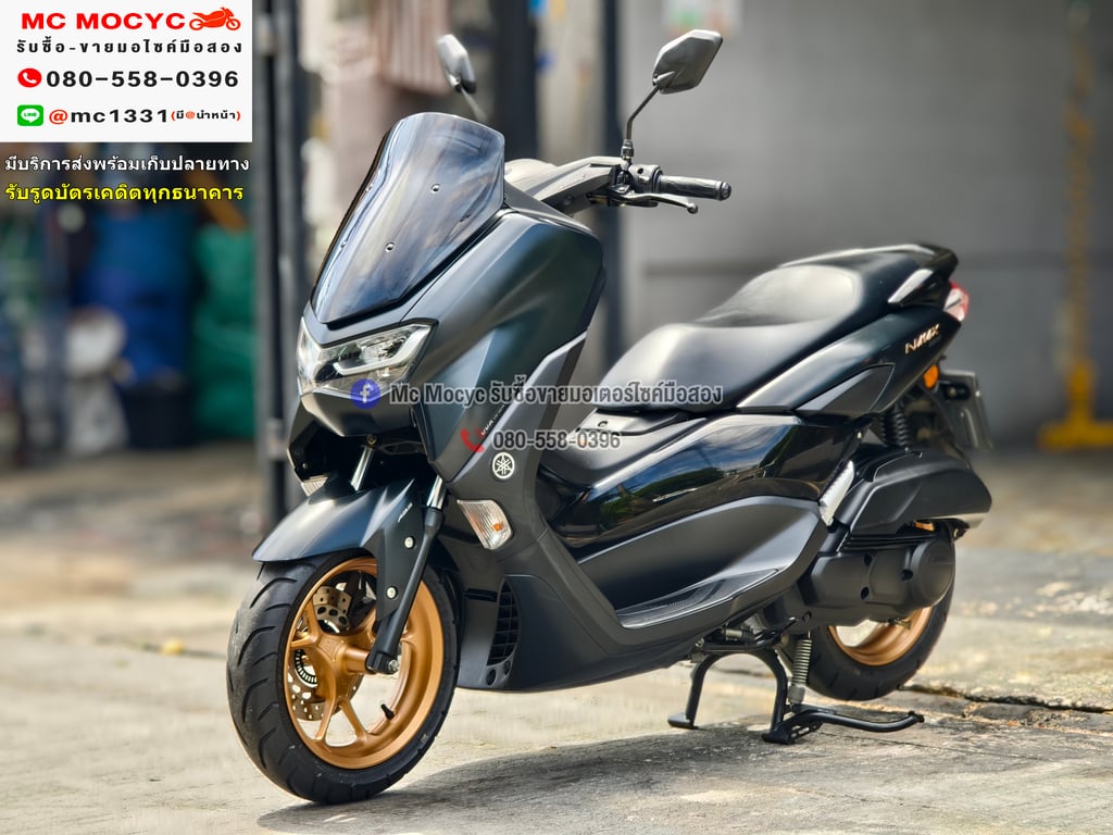 Nmax ABS 2021 วิ่ง10000โลแท้   รถบ้านแท้มือเดียว กุญแจบุคเซอวิสครบ No1238