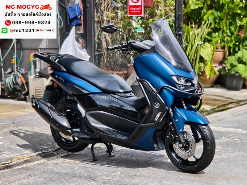 Nmax 2020 วิ่ง10000โล รถบ้านแท้แต่งพร้อมออกทริป เล่มเขียวชุดโอนครบ No1396