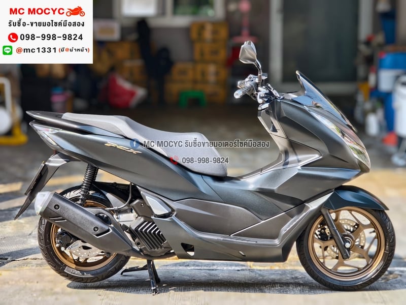 Pcx 160i 2024 สีดำด้าน วิ่ง7000โล รุ่นTop Abs Tcs No1348