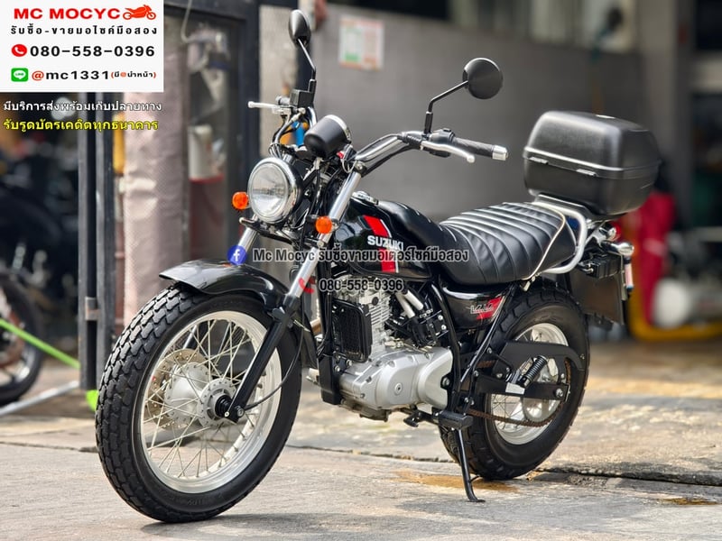 Suzuki VanVan 200 2020 เลขไมล์2000โล รถบ้านแท้มือเดียว สภาพใหม่ป้ายแดง มีเล่มทะเบียนครบ No1255