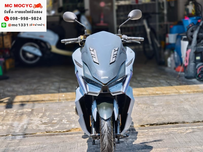 GPX DRONE 2021 เครื่องท่อเดิมเสียงเงียบ ใช้งานได้ปกติ มีเล่มเขียวชุดโอนให้ครบ NO1398