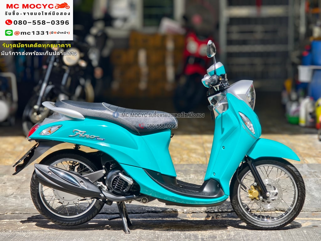 Fino 125i 2022 วิ่ง2000โลแท้ รถบ้านแท้เจ้าของมือเดียว กุญแจบุคเซอวิสครบ NO1150