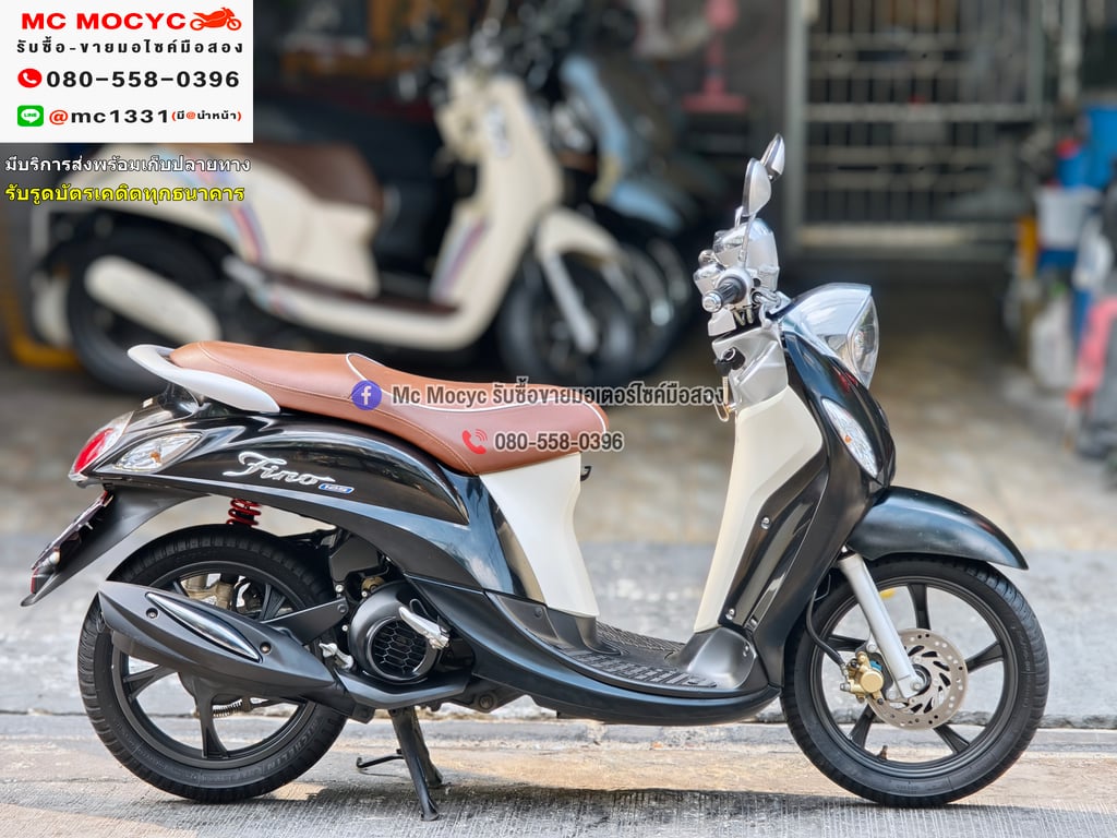 Fino 125i 2020 ตัวTopล้อแมค รถบ้านแท้ เครื่องท่อเดิมโช้คYss กุญแจบุคเซอวิสครบ NO1302