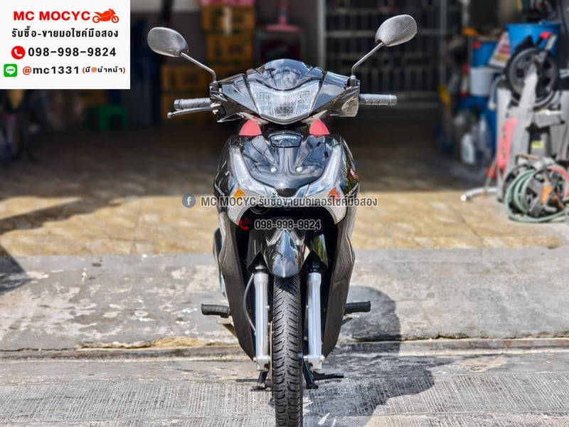 Wave 125i 2025 วิ่ง8000โล รุ่นTOPสตาดมือล้อแมค รถบ้านแท้เครื่องท่อเดิมๆ มีเล่มเขียวชุดโอนครบ No1378