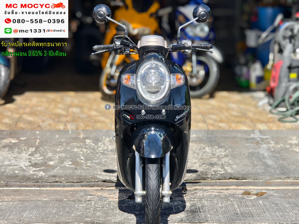 Scoopy i 2017 วิ่ง10000โล รถบ้านแท้เครื่องท่อเดิมๆ  No1154
