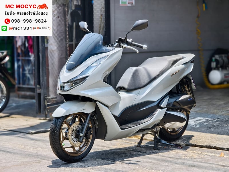 Pcx 160i 2024 วิ่ง7000โล รุ่นTOP ABS TCS รถบ้านแท้มือเดียวไม่ใช่รถประมูล กุญแจรีโมทบุคเซอวิสครบ No1404