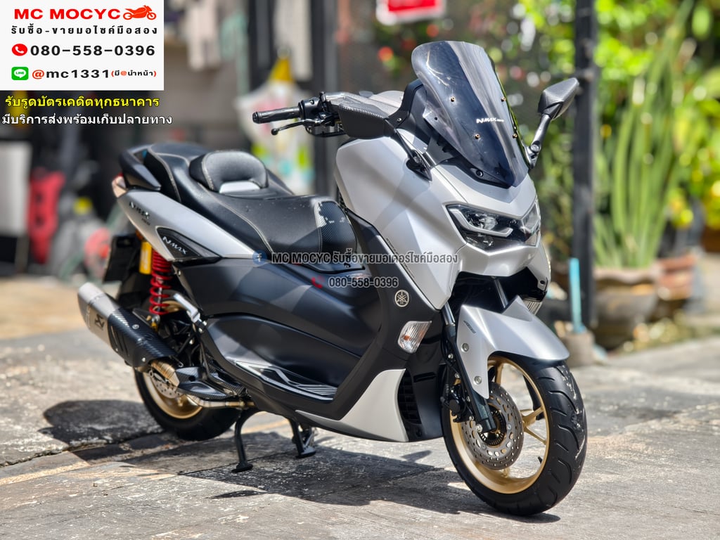 Nmax 2021 วิ่ง2000โลแท้ รุ่นTOP ABS TCS รถบ้านแท้มือเดียว กุญแจบุคเซอวิสครบ No1152
