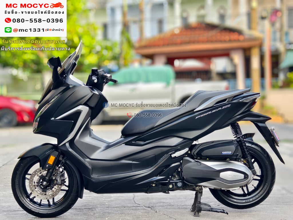 Forza 350 2021 รถบ้านแท้ สภาพเดิมๆ เครื่องท่อเดิมๆ กุญแจบุคเซอวิสครบ เล่มครบพร้อมโอน No804