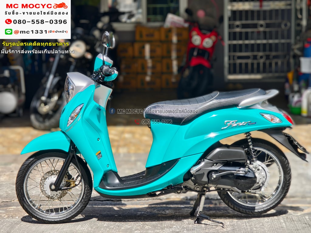 Fino 125i 2022 วิ่ง2000โลแท้ รถบ้านแท้เจ้าของมือเดียว กุญแจบุคเซอวิสครบ NO1150