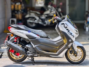Nmax 2021 รุ่นTOP ABS TCS วิ่ง600โลแท้ รถบ้านแท้มือเดียว กุญแจบุคเซอวิสครบ ของแต่งแน่นๆ No1333