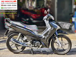 Wave 125i 2023 วิ่ง9000โล รุ่นTopสตาดมือล้อแมค รถบ้านแท้มือเดียวเครื่องท่อเดิมๆ มีเล่มเขียวชุดโอนครบ No1308
