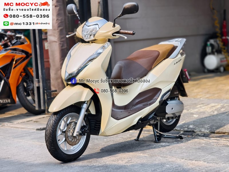 Lead 125 2022 รถบ้านเครื่องท่อเดิมชุดสีสวย No1410