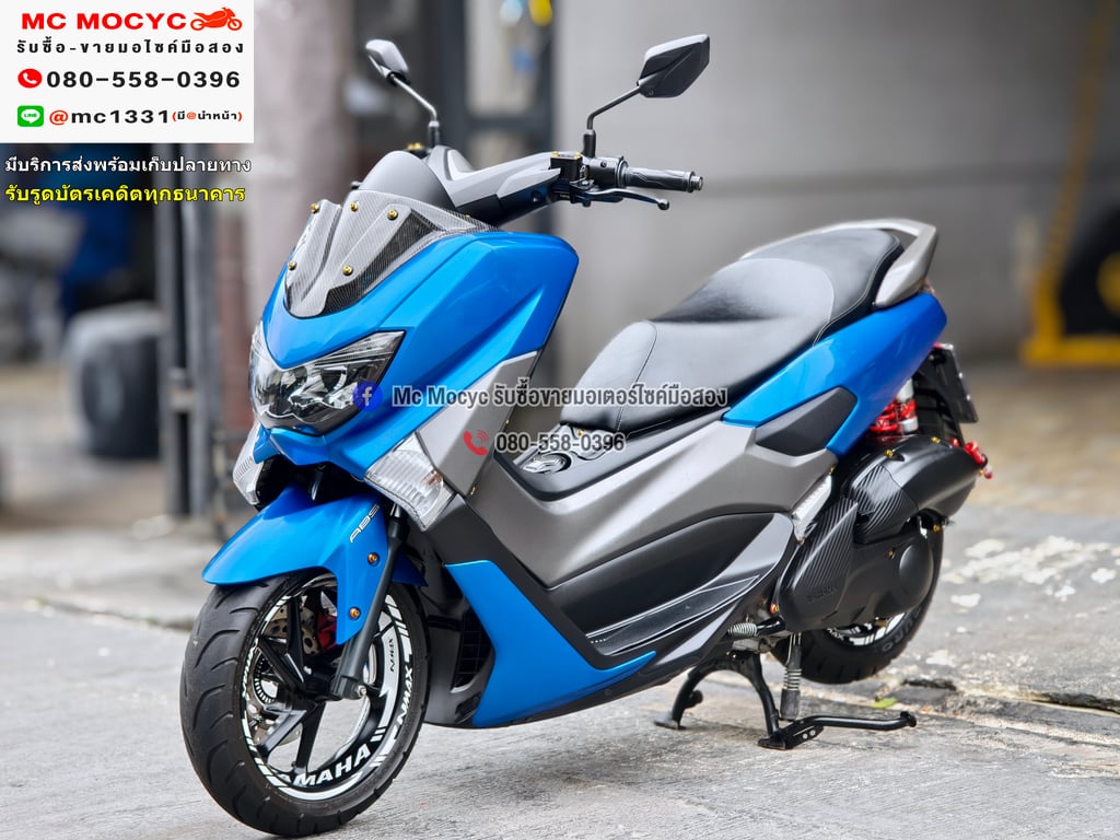 Nmax ABS 2019 วิ่ง10000โลแท้ รถบ้านแท้มือเดียว เครื่องท่อเดิมๆ ของแต่งแน่นๆ No1287