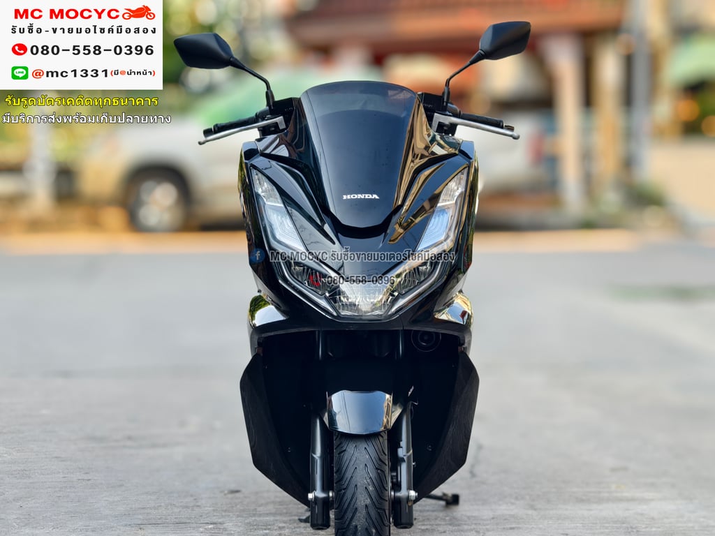 Pcx 160i 2021 สีดำ วิ่ง10000โล รุ่นTop Abs รถบ้านแท้ไม่ใช่รถประมูล มีเล่มเขียวครบพร้อมโอน  No848