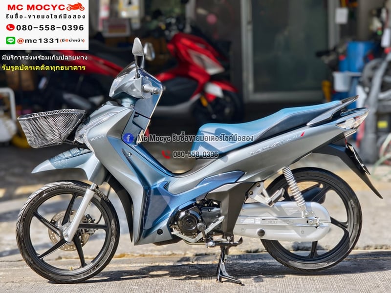Wave 125i 2022 วิ่ง10000โล สตาดมือล้อแมค รถบ้านแท้เครื่องท่อเดิมๆ มีเล่มเขียวชุดโอนครบ No1309