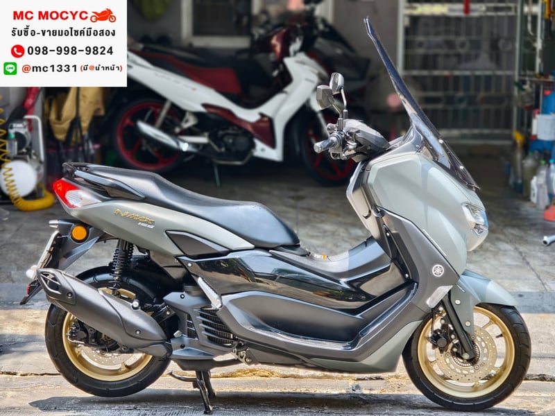 Nmax 2021 วิ่ง6000โล รถบ้านแท้อุปกรณ์มีครบ เล่มเขียวชุดโอนครบ No1403