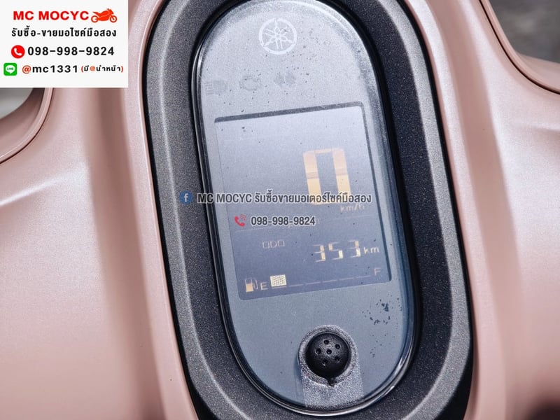 Fazzio 125 2025 อายุรถ4เดือน วิ่ง300โล กุญแจบุคเซอวิสครบ รถบ้านมือเดียว NO1377 Fazzio 125 2025 อายุรถ4เดือน วิ่ง300โล กุญแจบุคเซอวิสครบ รถบ้านมือเดียว NO1377