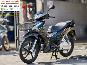 Wave 125i 2023 วิ่ง9000โล รุ่นTopสตาดมือล้อแมค รถบ้านแท้มือเดียวเครื่องท่อเดิมๆ มีเล่มเขียวชุดโอนครบ No1308