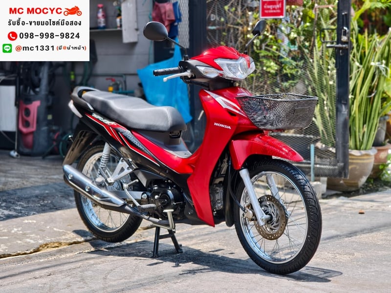 Wave 110i วิ่ง700โล สตาดมือ รถบ้านมือเดียวเครื่องดีสีสวย กุญแจบุคเซอวิสครบ No1405