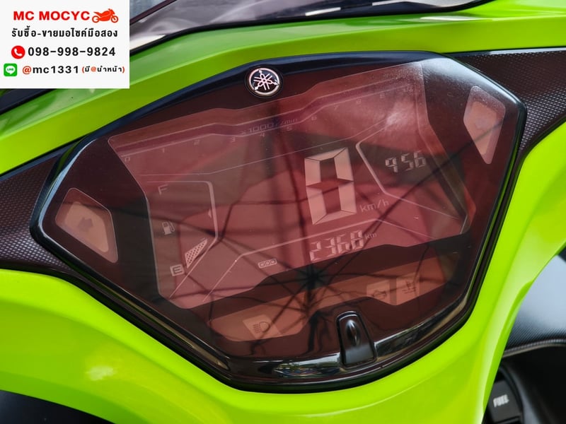 Aerox 2019 วิ่ง2000โลแท้ รถบ้านแท้มือเดียวเครื่องเดิม กุญแจบุคเซอวิสครบ เล่มเขียวชุดโอนครบ No1429