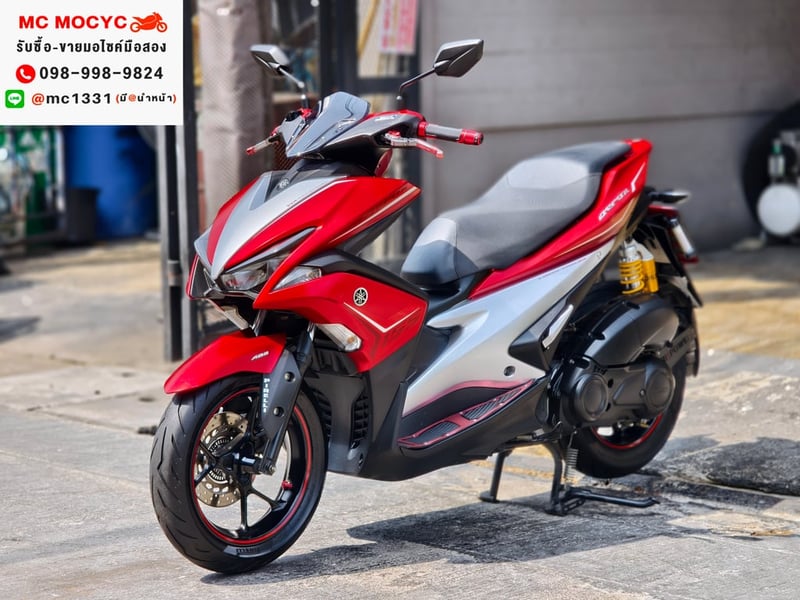 Aerox 2018 รุ่นTOP เบรคABS รถบ้านแท้มือเดียว No1382