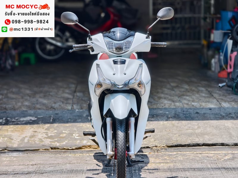 Wave 125i 2023 รุ่นTOPสตาดมือล้อแมค รถบ้านแท้เครื่องท่อเดิมๆ มีเล่มเขียวชุดโอนครบ No1406