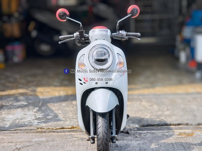 Scoopy i 2022 Club12 วิ่ง10000โล รถบ้านเครื่องท่อเดิมสีสวย เล่มเขียวชุดโอนครบ No1335