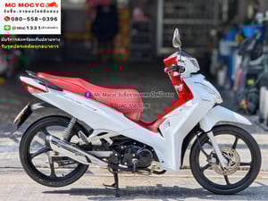 Wave 125i 2023 รุ่นTopล้อแมคสตาดมือ วิ่ง20000โล รถบ้านมือเดียว เล่มเขียวชุดโอนครบ No1279