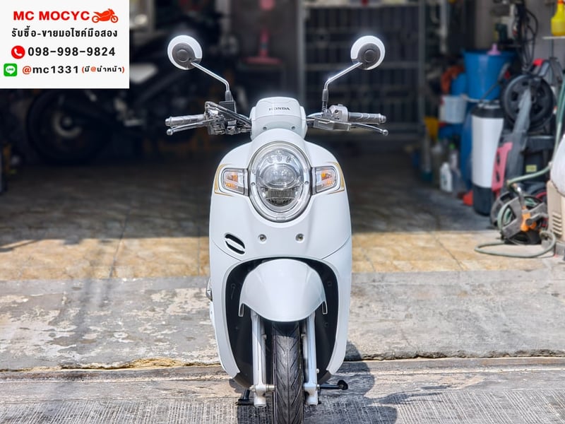 Scoopy i 2019 เลขไมล์10000โล รถบ้านเจ้าของมือเดียวเครื่องท่อเดิม No1393