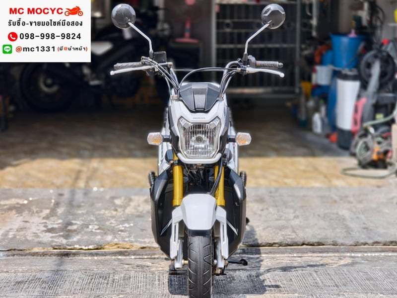 Zoomer x 2016 เลขไมล์10000โล รถบ้านแท้มือเดียว มีเล่มชุดโอนครบ No1392