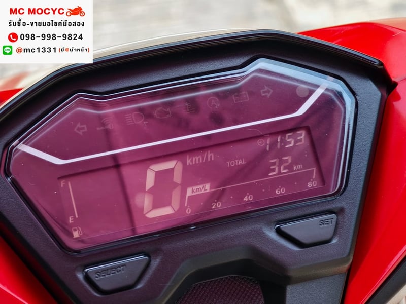 Click 125i รุ่นTopกุญแจรีโมท รถใหม่ป้ายแดงลดล้างสตอค No1401