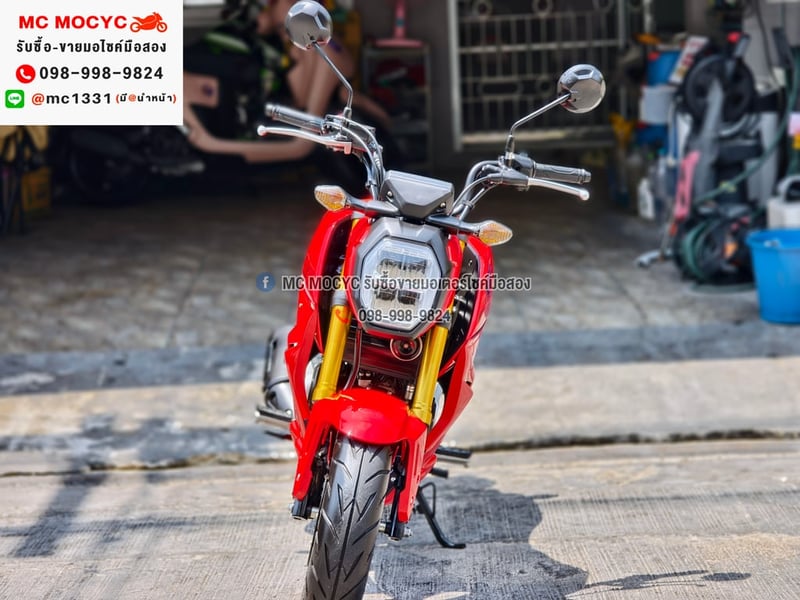 Grom 125 2024 เลขไมล์2000โล No1379