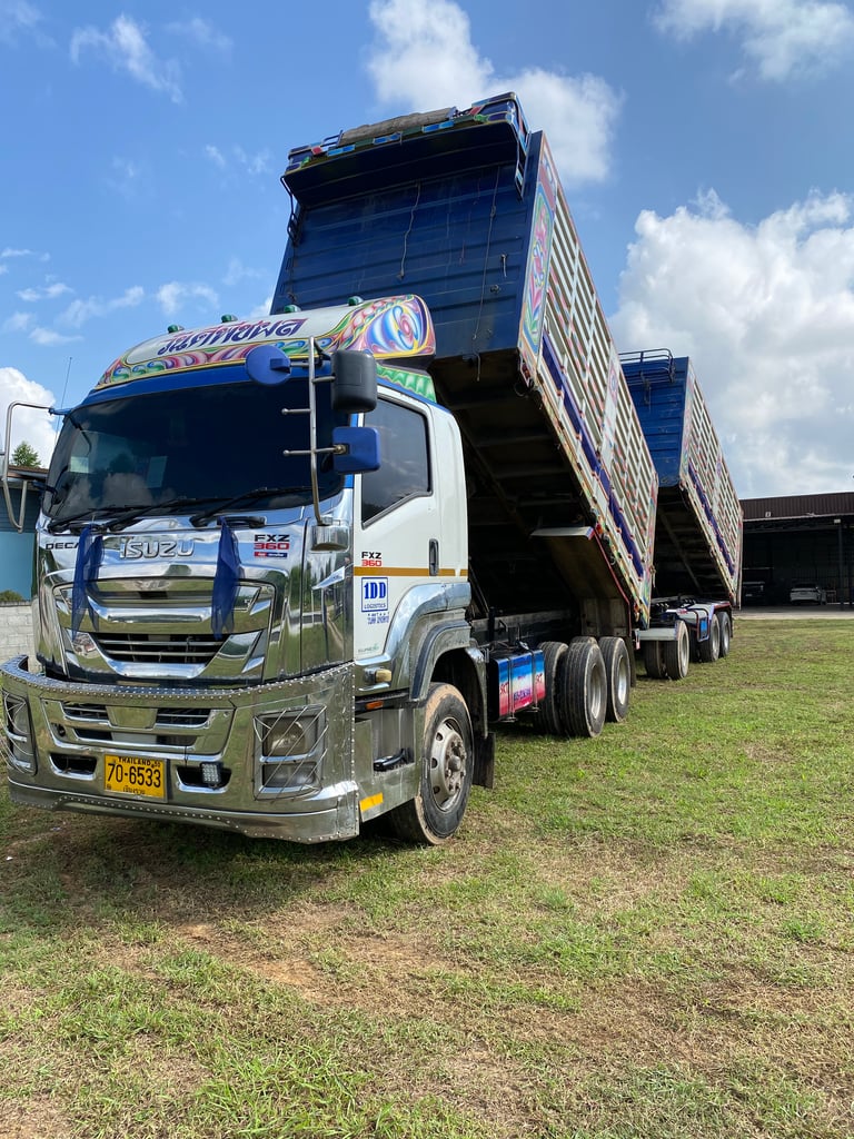 อีซูซุ360 แม่ลูก ดั๊มปี56 อีซูซุ360 แม่ลูก ดั๊มปี56