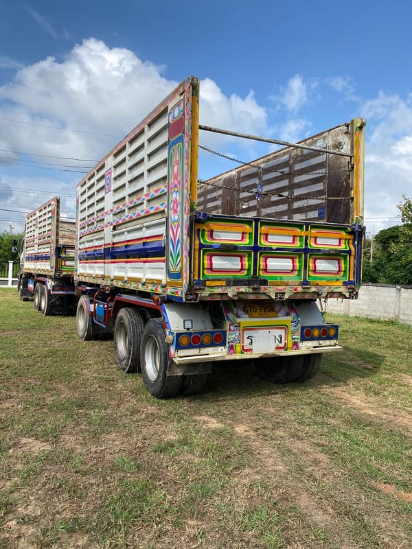 อีซูซุ360 แม่ลูก ดั๊มปี56