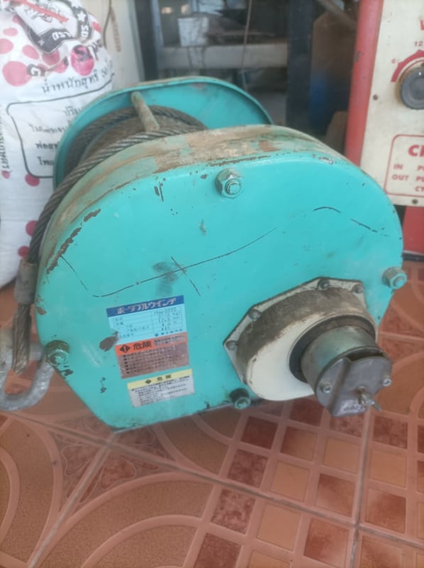 กว้านสลิงมือหมุน3ตัน ญี่ปุ่น