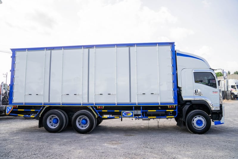 ISUZU FVM รถบรรทุก 10ล้อ ตู้แห้ง ปี2022 เลขไมล์ 200,781 กม. ISUZU FVM รถบรรทุก 10ล้อ ตู้แห้ง ปี2022 เลขไมล์ 200,781 กม.