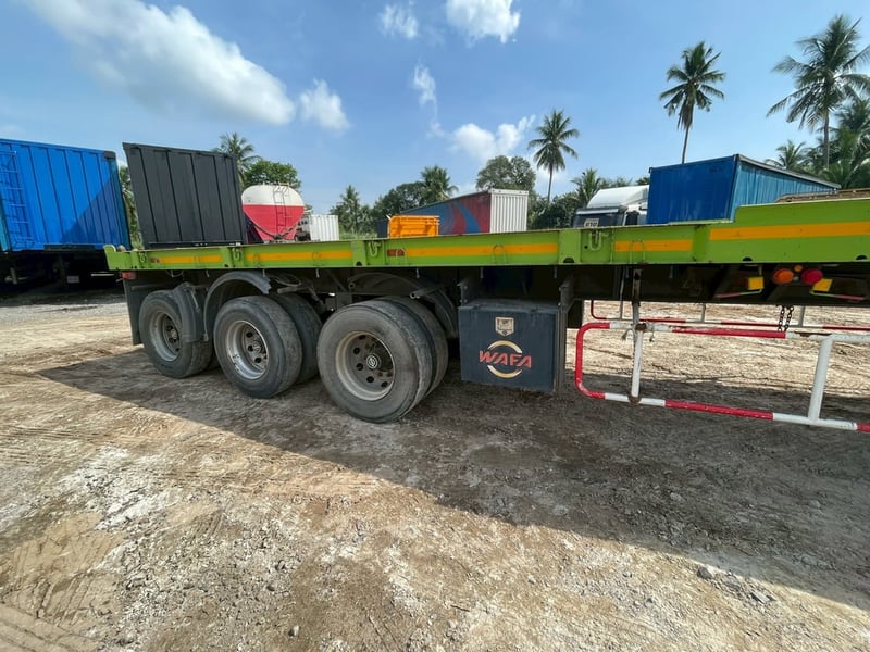 ขาย หางพื้นเรียบ 3 เพลา WAFA ปี 2566 ขาย หางพื้นเรียบ 3 เพลา WAFA ปี 2566