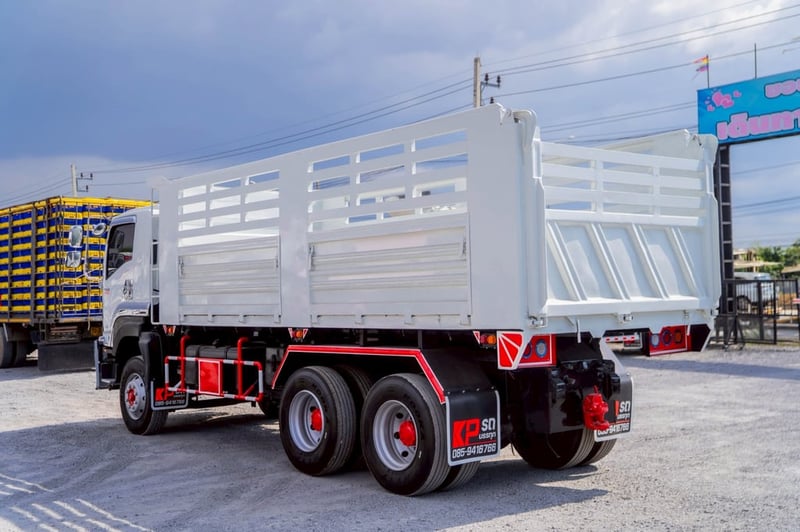 ISUZU FXZ 360แรงม้า รถบรรทุก 10ล้อ ดั้มพ์