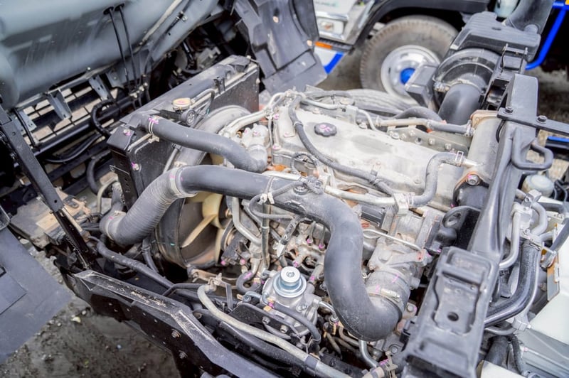 ISUZU FRR 190แรงม้า รถบรรทุก 6ล้อ โม่ผสมปูน ปี2018