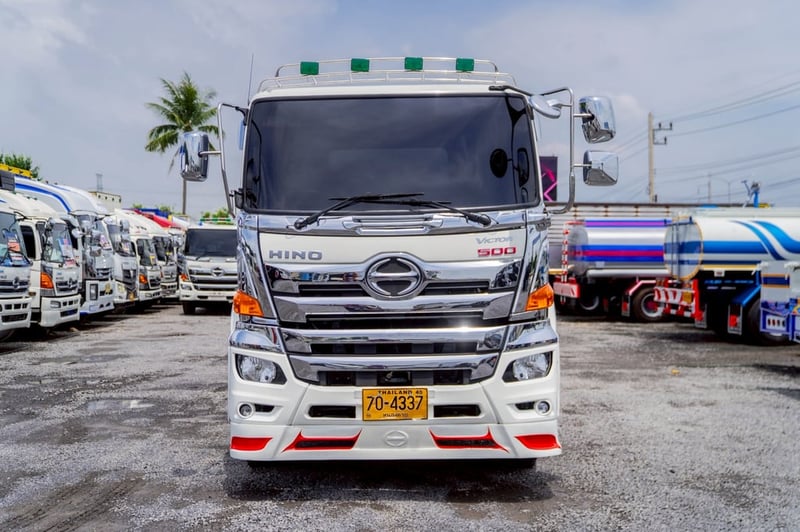 HINO FM 344แรงม้า รถบรรทุก 10ล้อ โม่ผสมปูน   LIEBHERR  ปี2019 เลขไมล์ 165,559 กม.