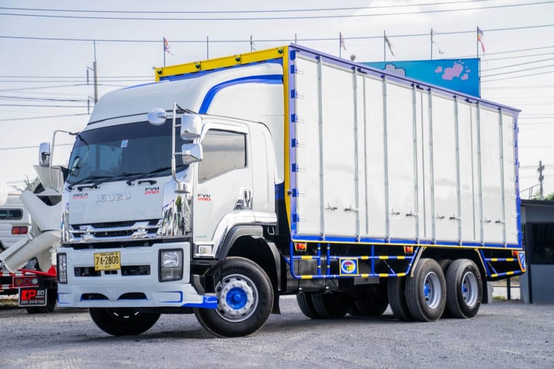ISUZU FVM รถบรรทุก 10ล้อ ตู้แห้ง ปี2022 เลขไมล์ 200,781 กม. ISUZU FVM รถบรรทุก 10ล้อ ตู้แห้ง ปี2022 เลขไมล์ 200,781 กม.