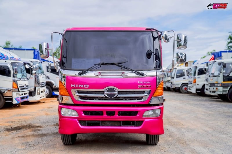 HINO FL รถบรรทุก 10ล้อ บรรทุกน้ำ ปี2010 เลขไมล์น้อยกว่า 500,000 กม.