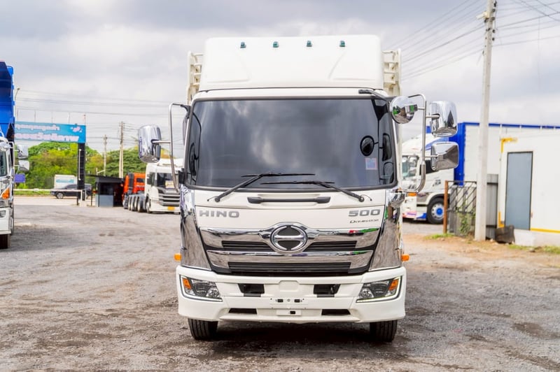 HINO FC รถบรรทุก 6ล้อ กระบะคอกสูง ปี2023 เลขไมล์ 40,000 กม. HINO FC รถบรรทุก 6ล้อ กระบะคอกสูง ปี2023 เลขไมล์ 40,000 กม.
