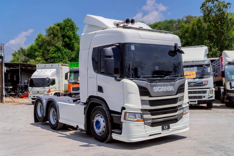 SCANIA P360 360แรงม้า รถบรรทุก หัวลาก 10ล้อ หัวลาก เฉพาะหัว ปี2019
