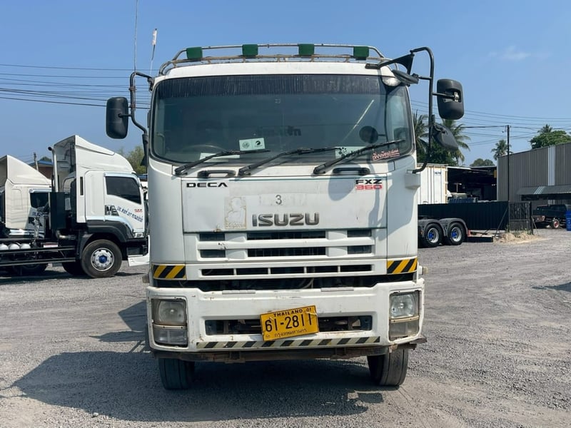 ISUZU FXZ รถบรรทุก 10ล้อ โม่ผสมปูน ปี2013 เลขไมล์ 126,303 กม. ISUZU FXZ รถบรรทุก 10ล้อ โม่ผสมปูน ปี2013 เลขไมล์ 126,303 กม.