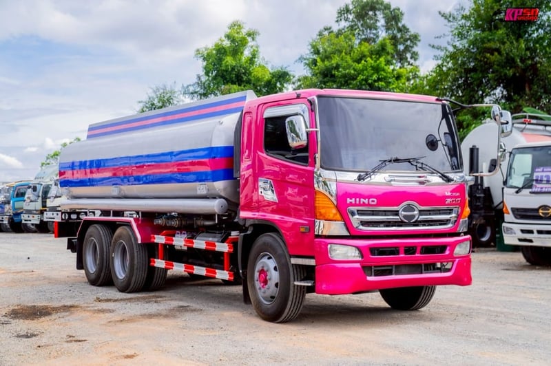 HINO FL รถบรรทุก 10ล้อ บรรทุกน้ำ ปี2010 เลขไมล์น้อยกว่า 500,000 กม.