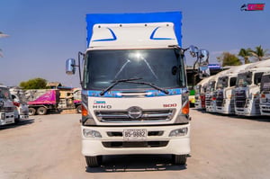 HINO FL 212แรงม้า รถบรรทุก 10ล้อ ตู้แห้ง ปี2015