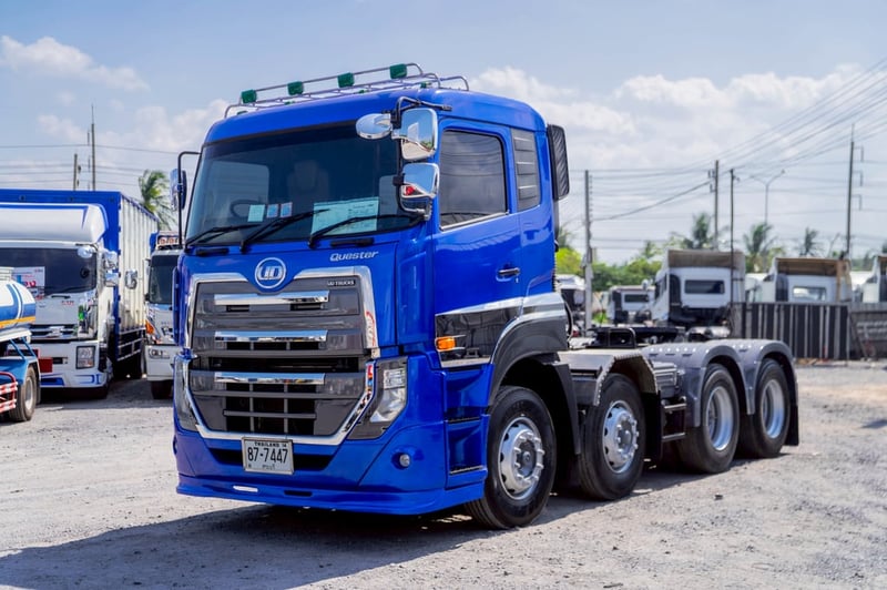UD GWE 370แรงม้า รถบรรทุก 12ล้อ หัวลาก เฉพาะหัว ปี2020 เลขไมล์น้อยกว่า 500,000 กม. UD GWE 370แรงม้า รถบรรทุก 12ล้อ หัวลาก เฉพาะหัว ปี2020 เลขไมล์น้อยกว่า 500,000 กม.